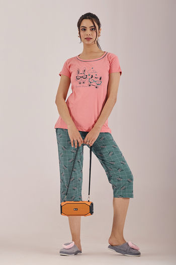 Buy Sweetmoon Ete Capriset (Pack of 2) - Multicolor